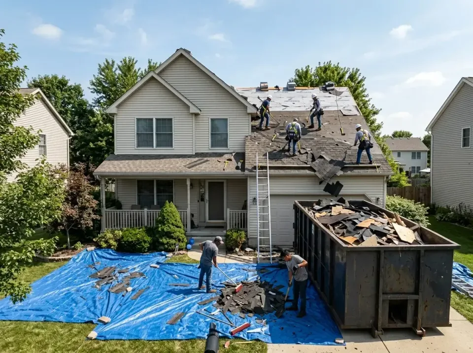 roof-replacement-debris-remova-004 — frequently asked questions, Cheapest Dumpster Rentals in Maumee, OH